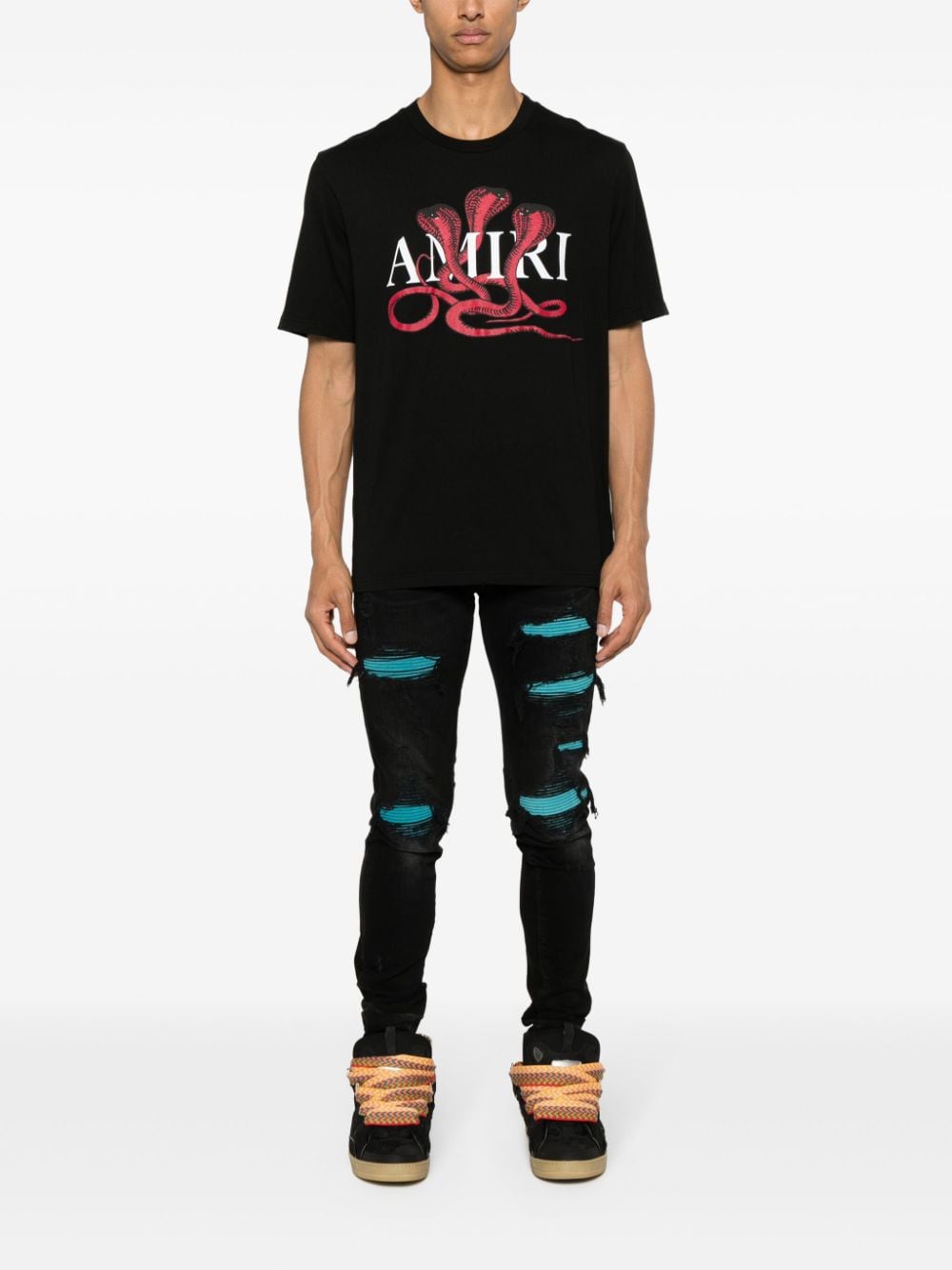 Amiri AMIRI- Cotton T-shirt With Logo