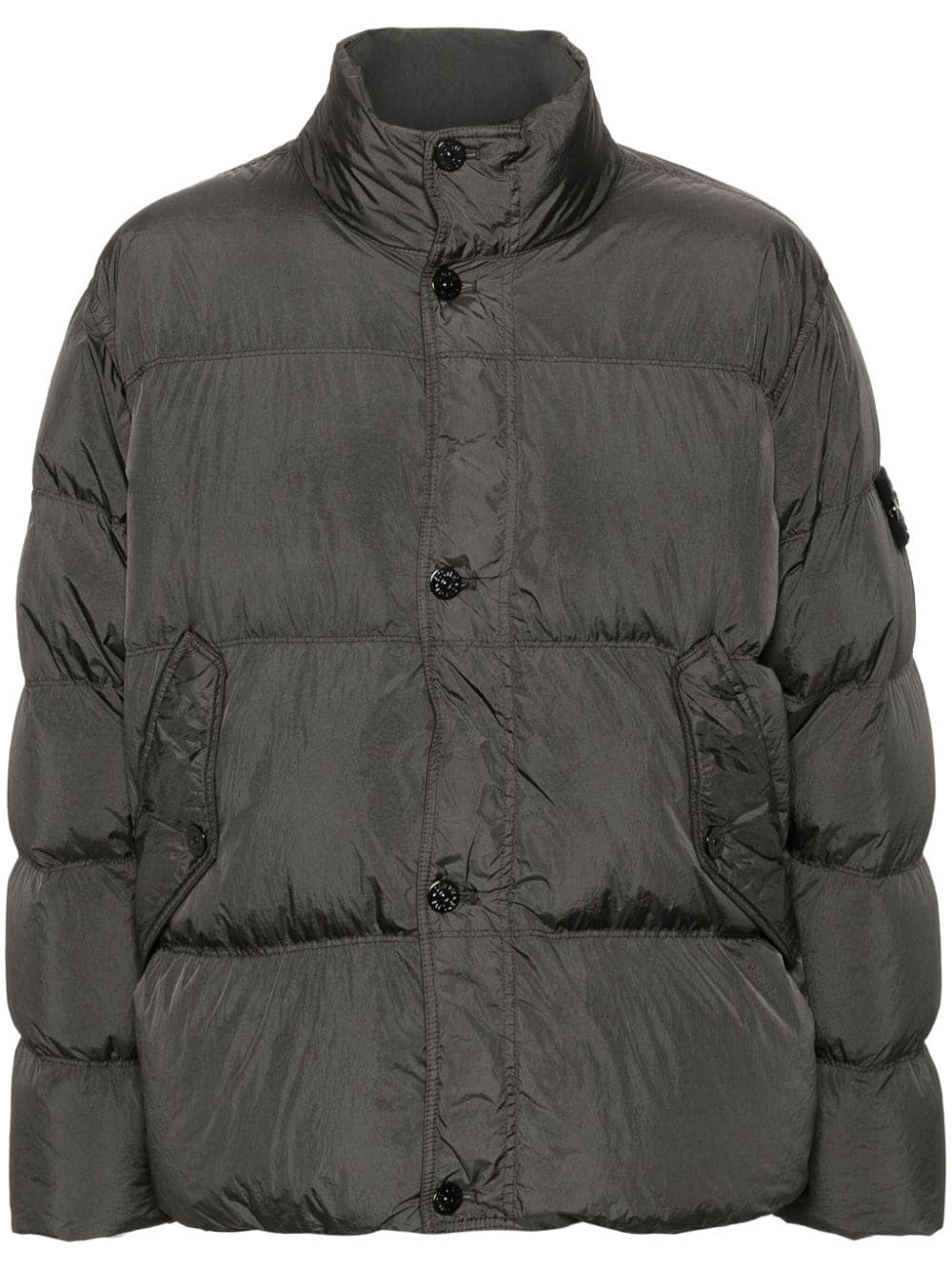 Stone Island STONE ISLAND- Padded Jacket With Logo