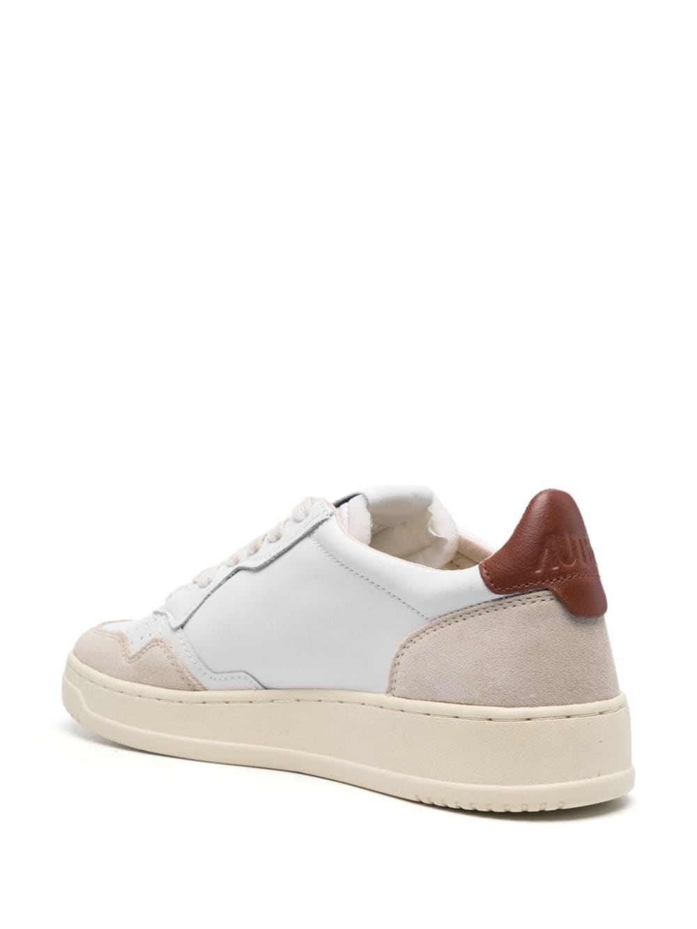 AUTRY AUTRY- Medalist Low Leather And Suede Sneakers