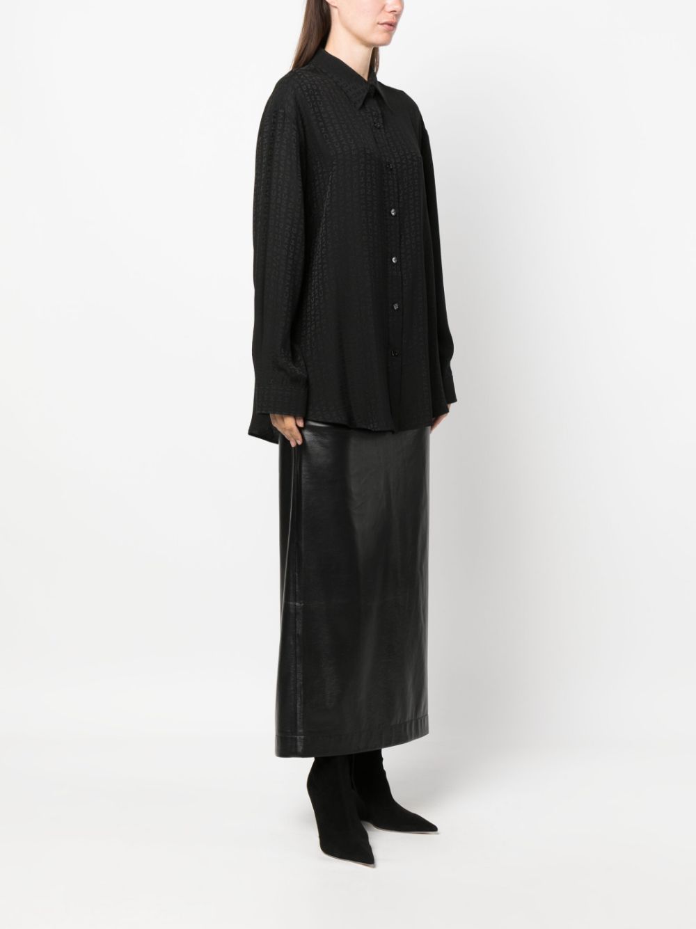 Givenchy GIVENCHY- Silk Oversized Shirt