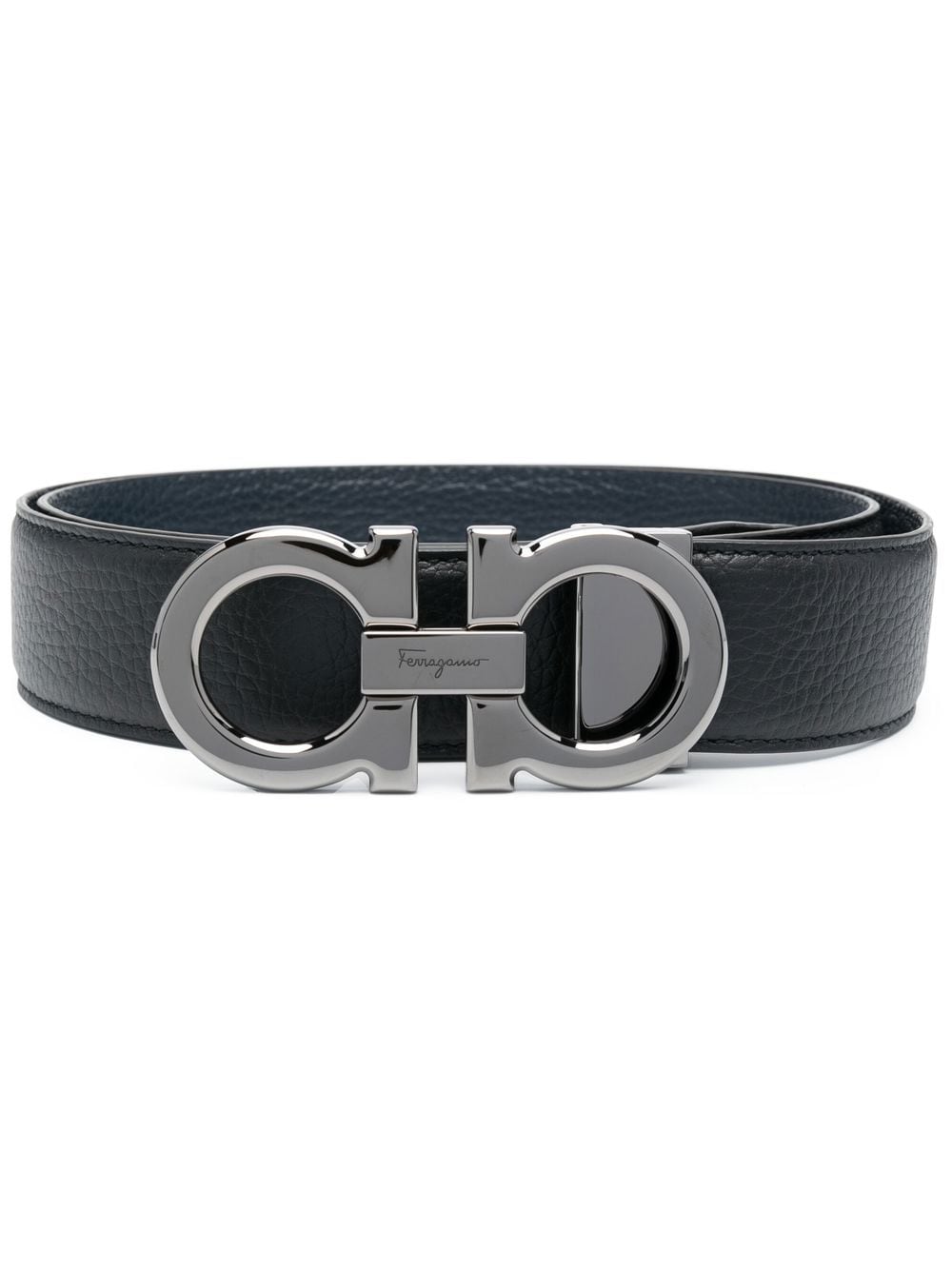 Ferragamo FERRAGAMO- Gancini Leather Belt