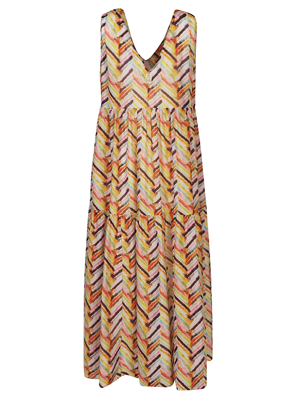 Feel Me Fab FEEL ME FAB- Habana Printed Long Dress