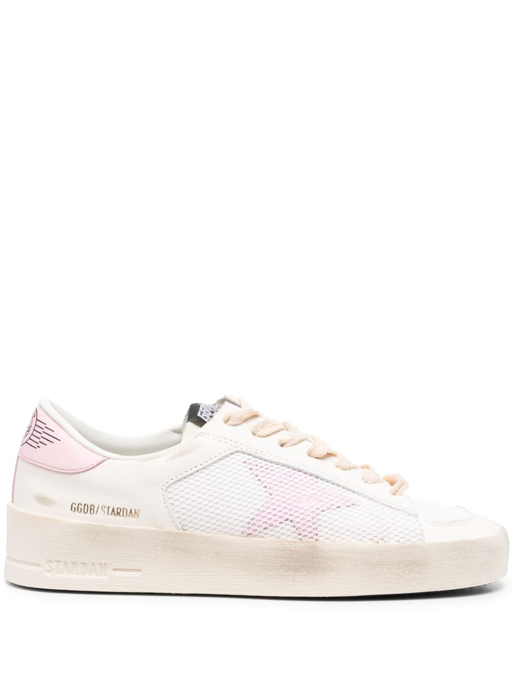 Golden Goose GOLDEN GOOSE- Stardan Leather Sneakers