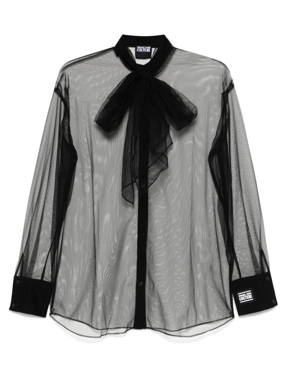 Versace Jeans Couture VERSACE JEANS COUTURE- Bow Tulle Shirt