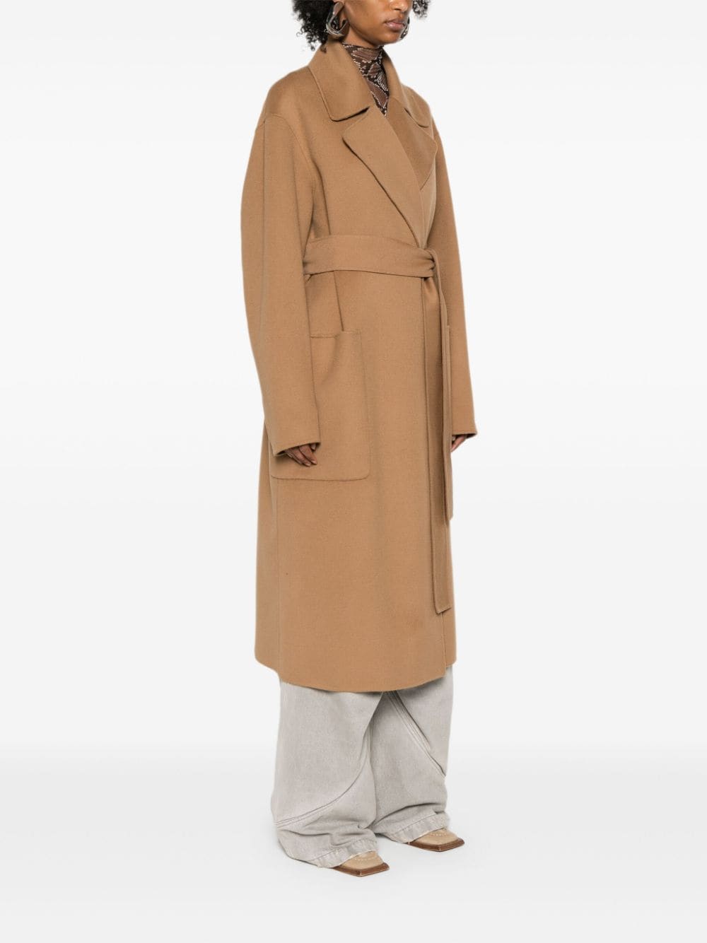 Sportmax SPORTMAX- Wool Long Coat