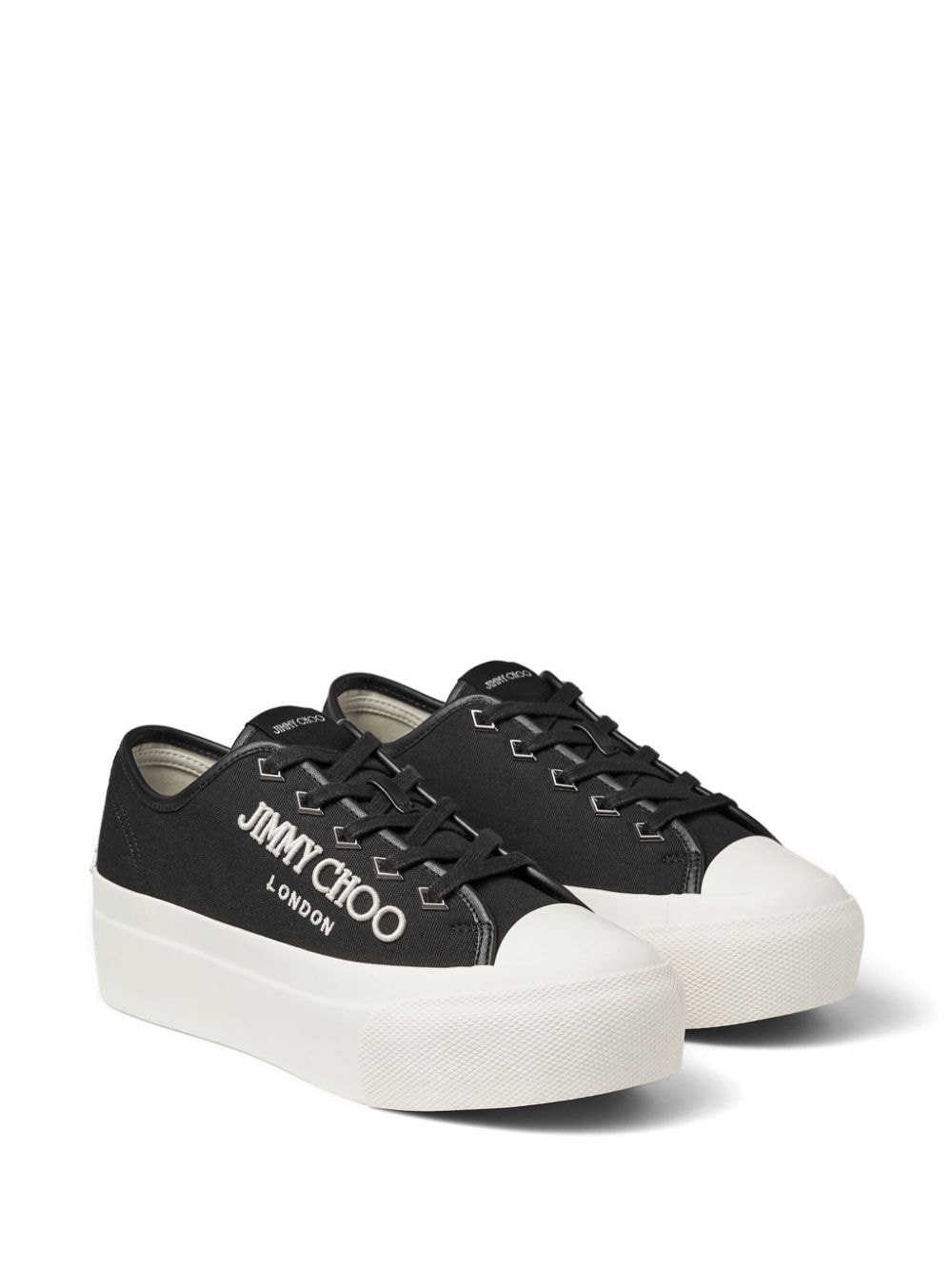 Jimmy Choo JIMMY CHOO- Palma Maxi/f Canvas Sneakers