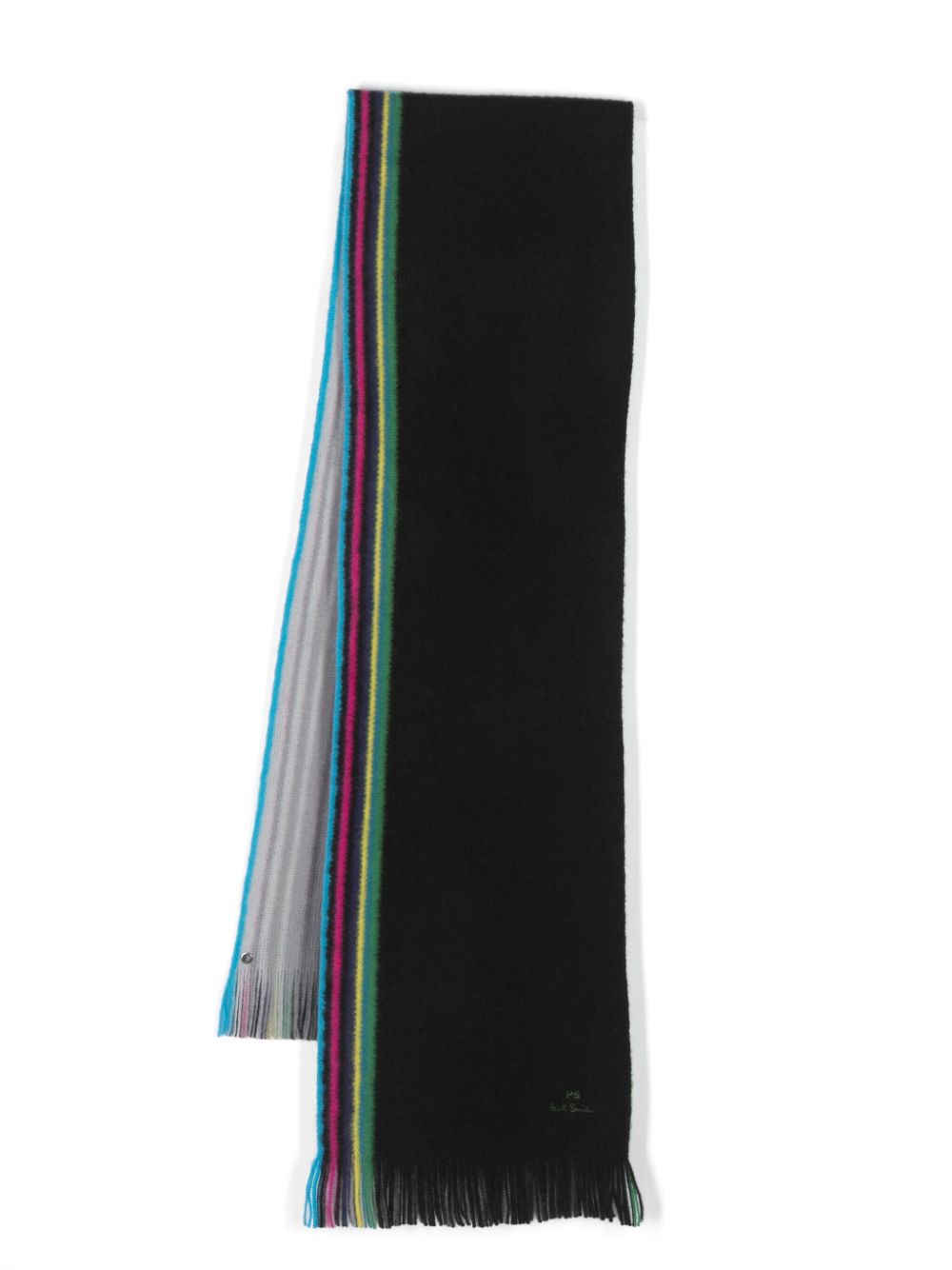 Ps Paul Smith PS PAUL SMITH- Sports Stripe Wool Scarf