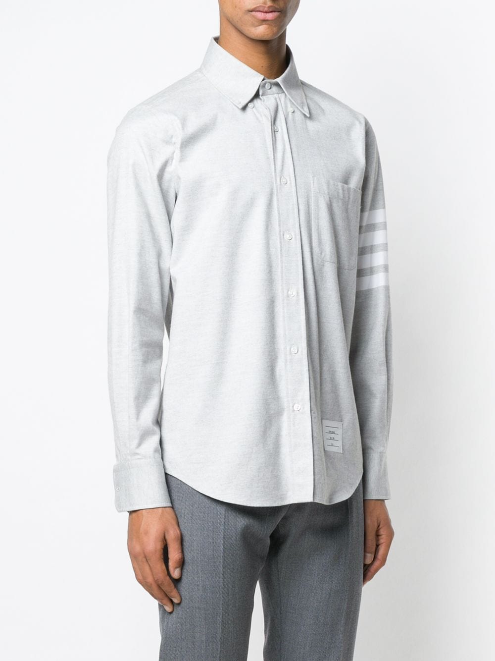 Thom Browne THOM BROWNE- 4-bar Cotton Shirt