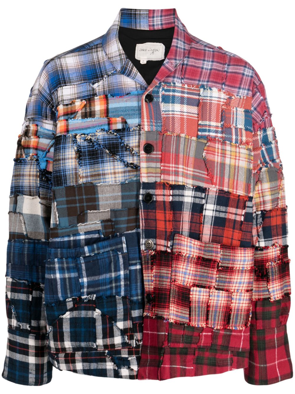 Greg Lauren GREG LAUREN- Checked Shirt