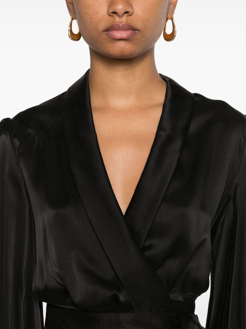 Zimmermann ZIMMERMANN- Silk Wrap Top