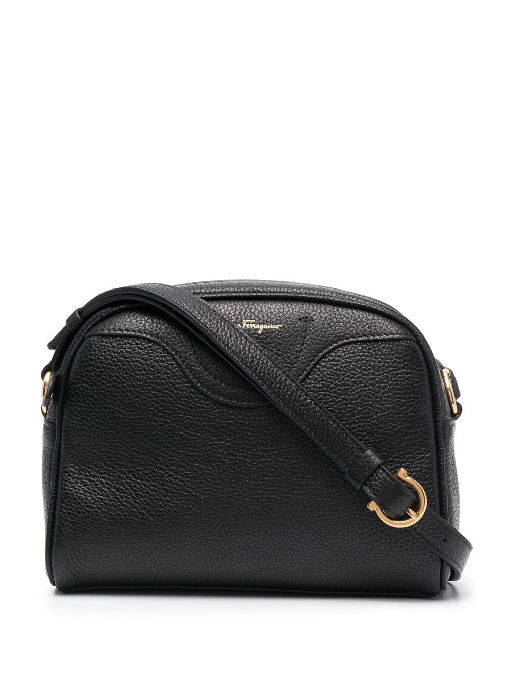 Ferragamo FERRAGAMO- Travel Leather Shoulder Bag