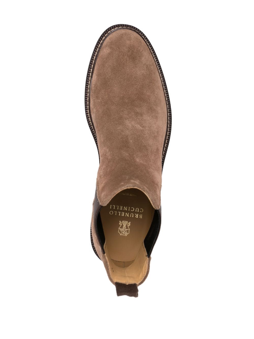 Brunello Cucinelli BRUNELLO CUCINELLI- Leather Chelsea Boots