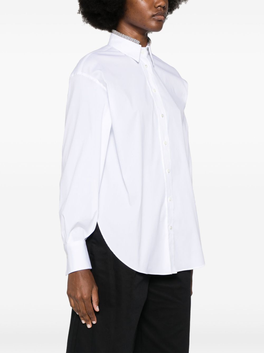 Brunello Cucinelli BRUNELLO CUCINELLI- Cotton Shirt