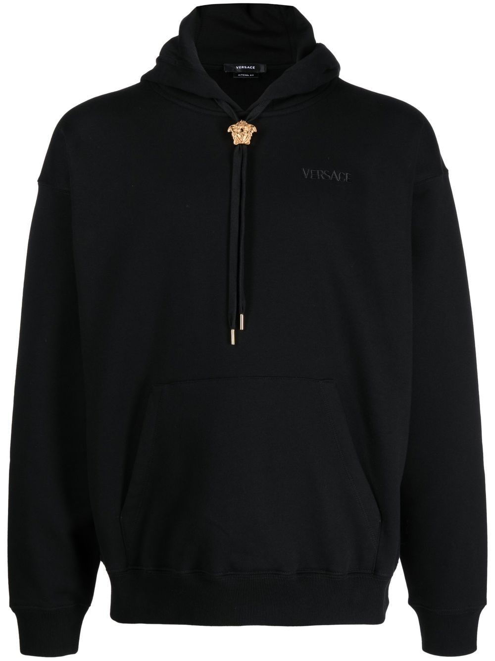 Versace VERSACE- Medusa-drawstring Cotton Hoodie