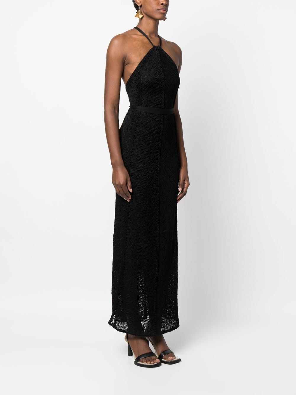 Forte Forte FORTE FORTE- Viscose And Raffia Long Dress