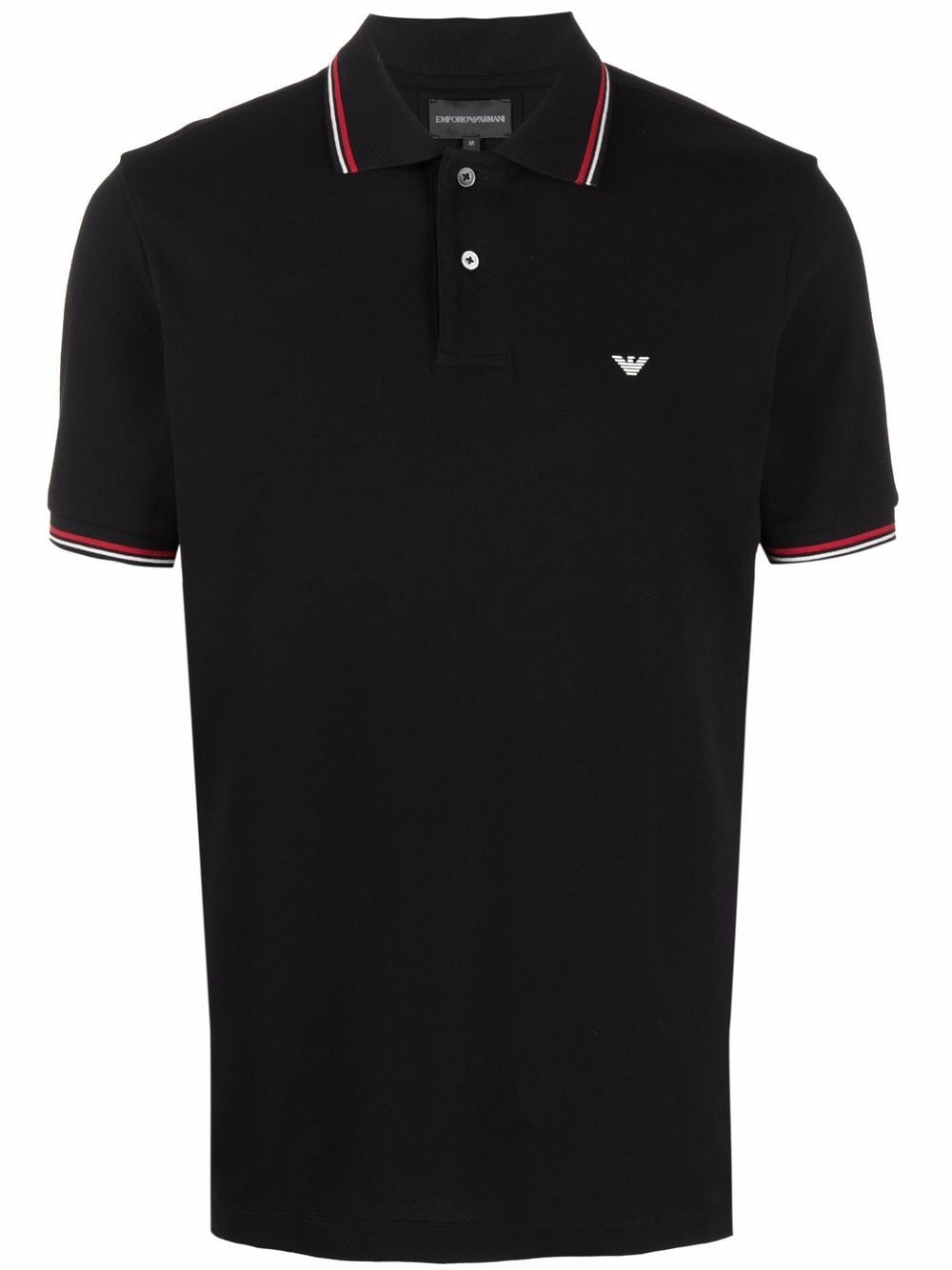 Emporio Armani EMPORIO ARMANI- Logo Cotton Polo Shirt