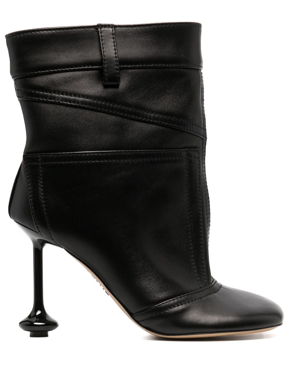 Loewe LOEWE- Toy Leather Heel Ankle Boots