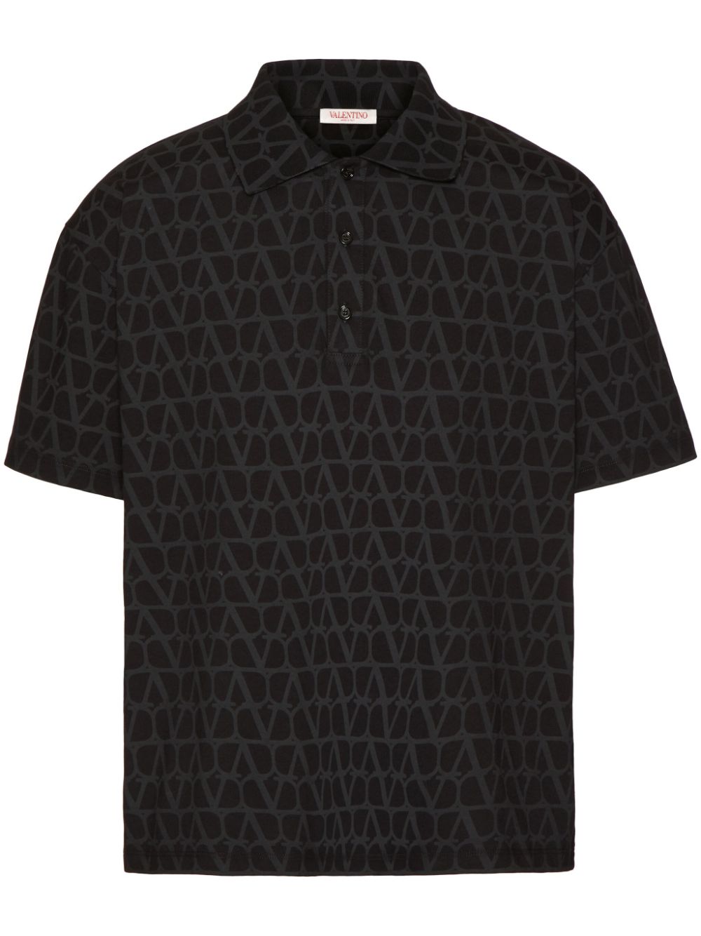 Valentino VALENTINO- Toile Iconographe Cotton Polo Shirt