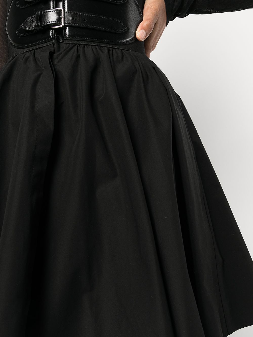 Alaïa ALAÏA- Cotton Flared Skirt