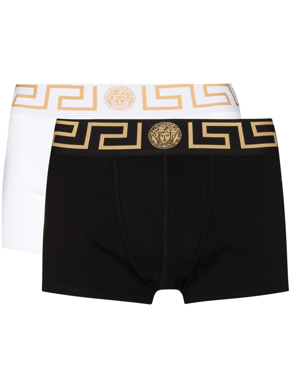 Versace VERSACE- Greca Border Boxer Shorts 2-pack