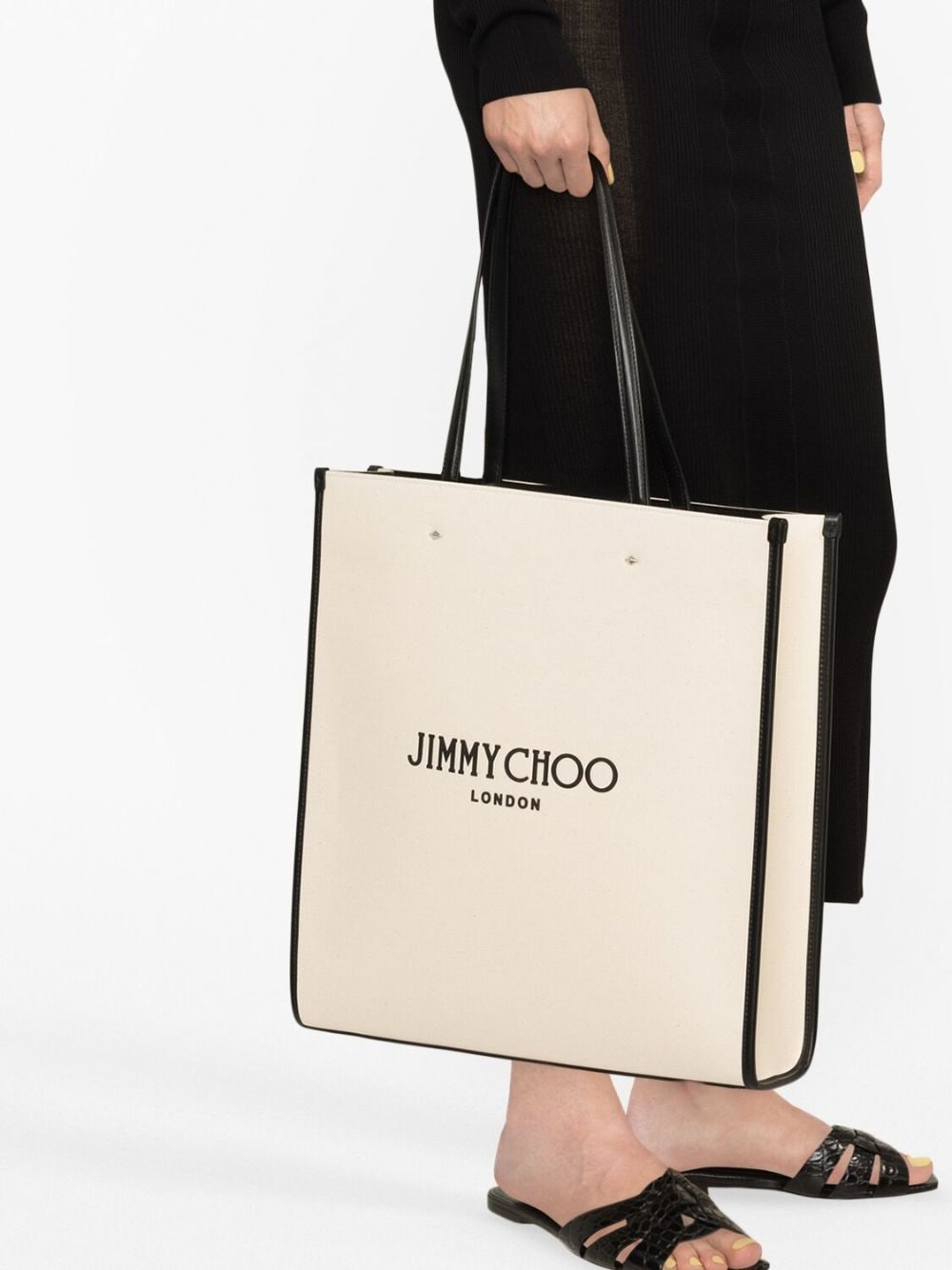 Jimmy Choo JIMMY CHOO- N/s Tote/l Canvas Shopping Bag