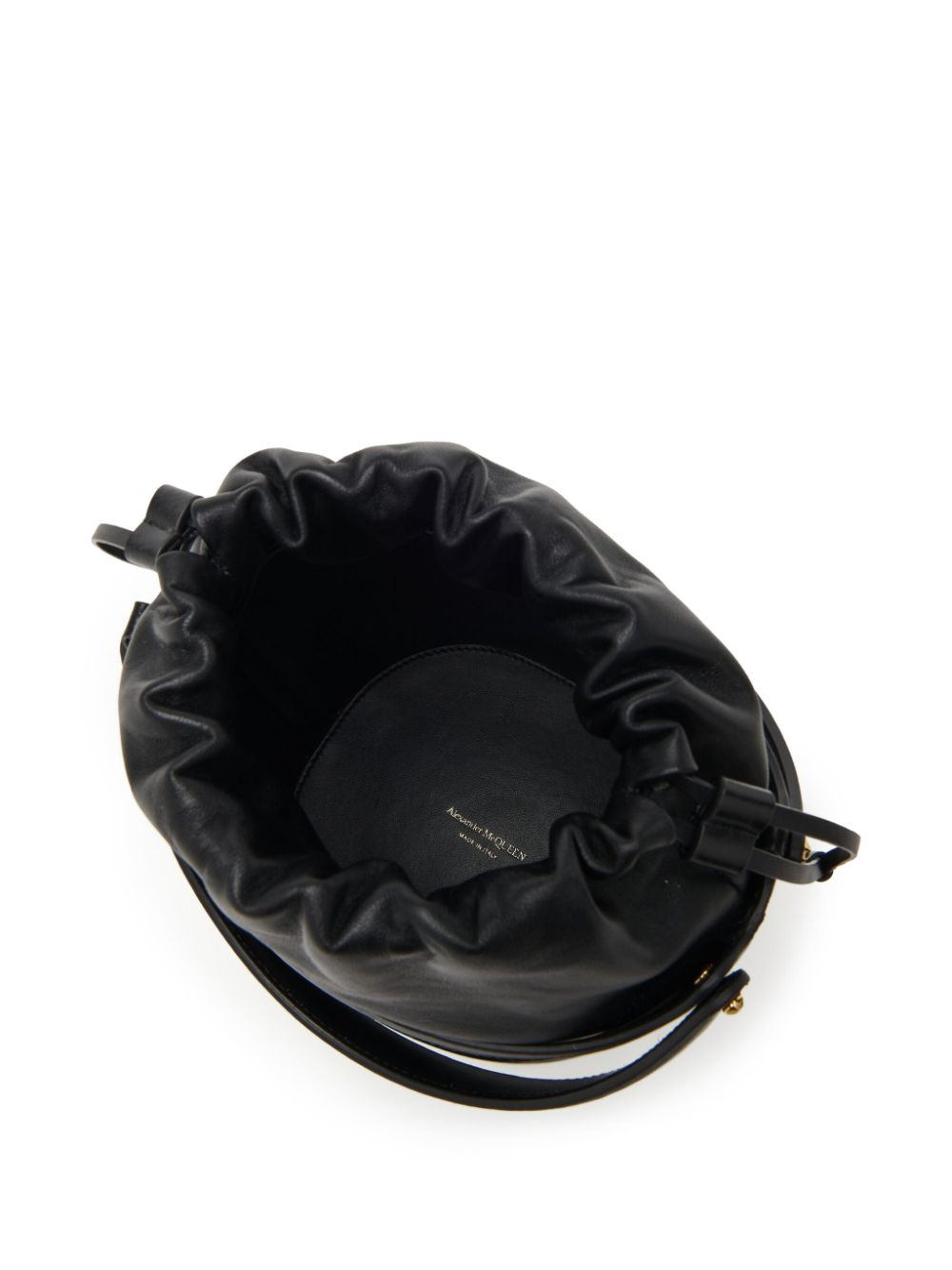 Alexander McQueen ALEXANDER MCQUEEN- The Rise Leather Bucket Bag