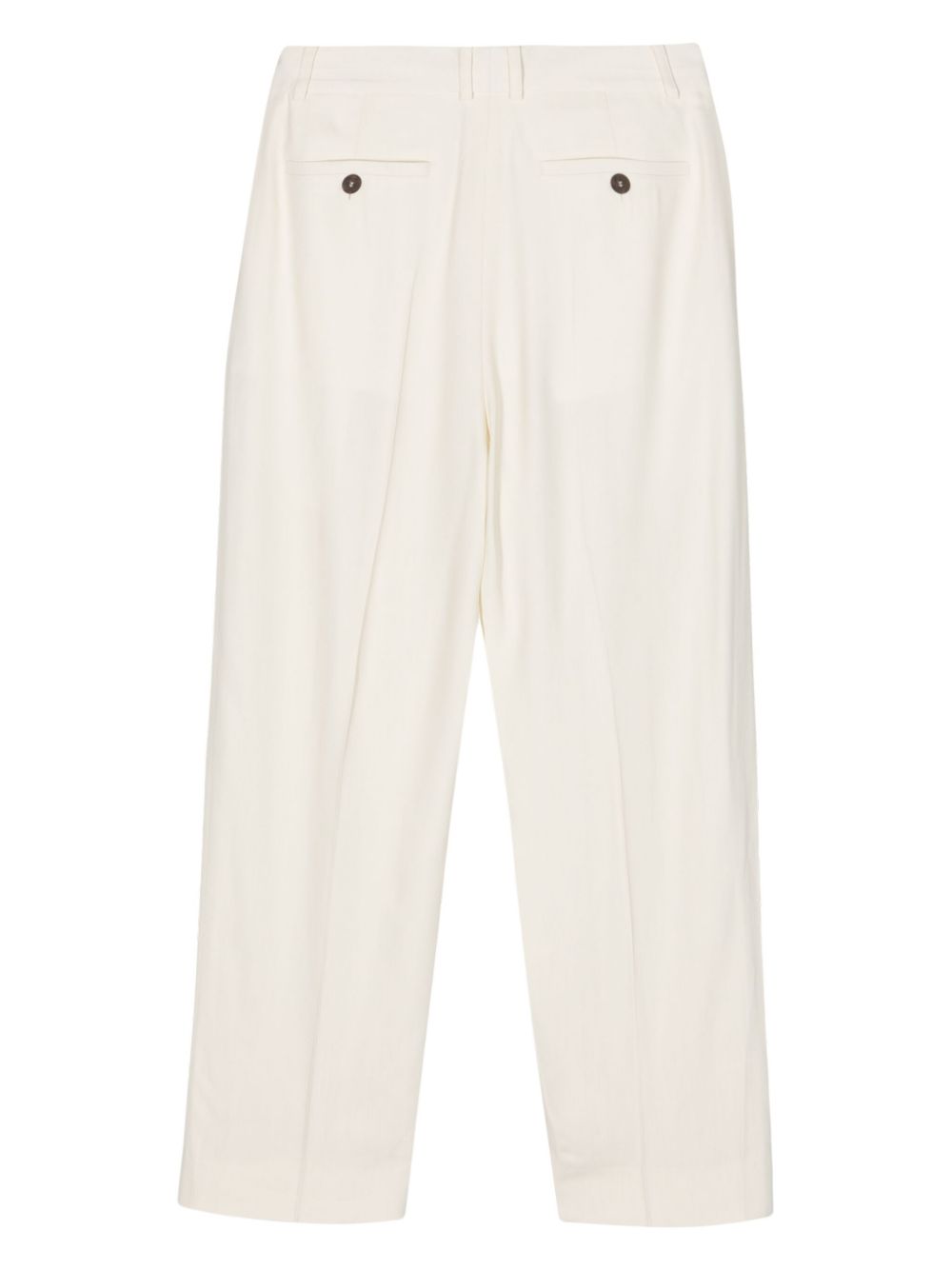 Studio Nicholson STUDIO NICHOLSON- Double Pleated Linen Blend Trousers