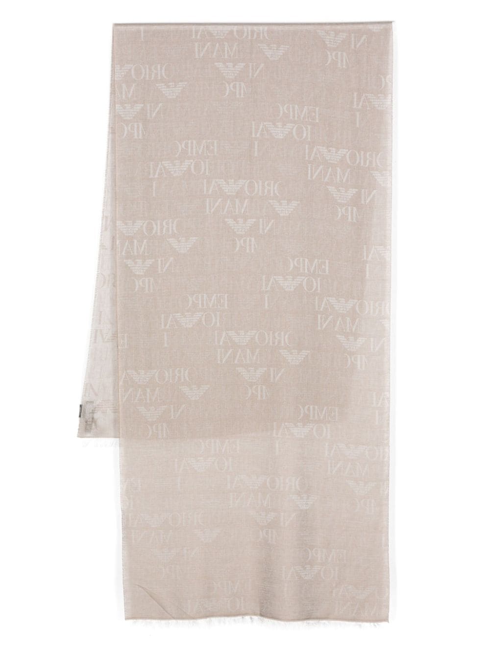 Emporio Armani EMPORIO ARMANI- Allover Logo Scarf