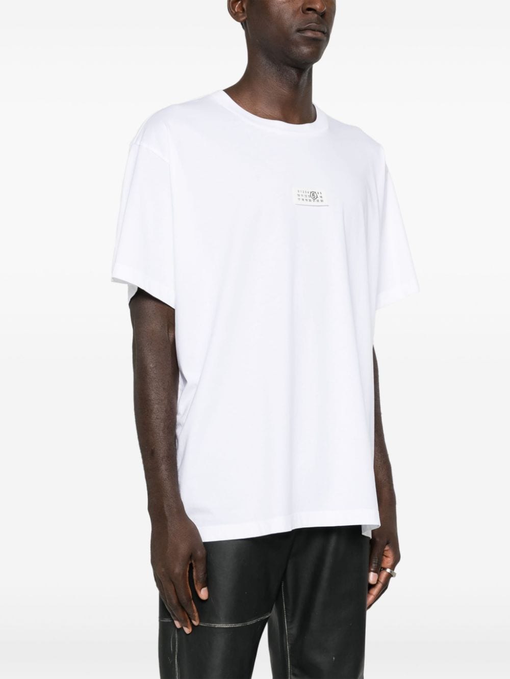 MM6 Maison Margiela MM6 MAISON MARGIELA- Logo Cotton T-shirt