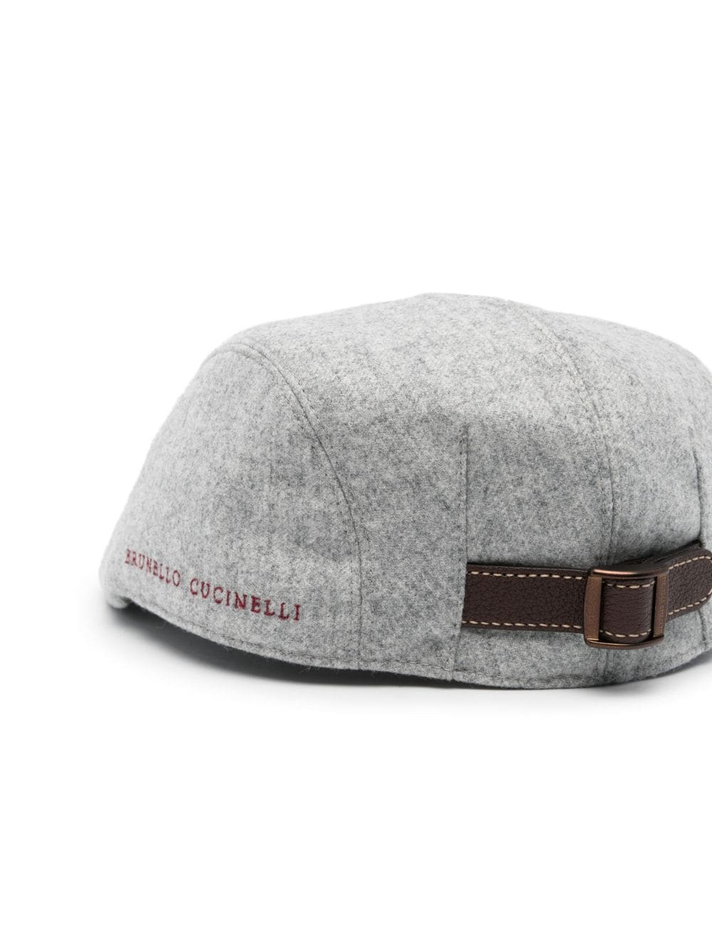 Brunello Cucinelli BRUNELLO CUCINELLI- Logo Wool Hat