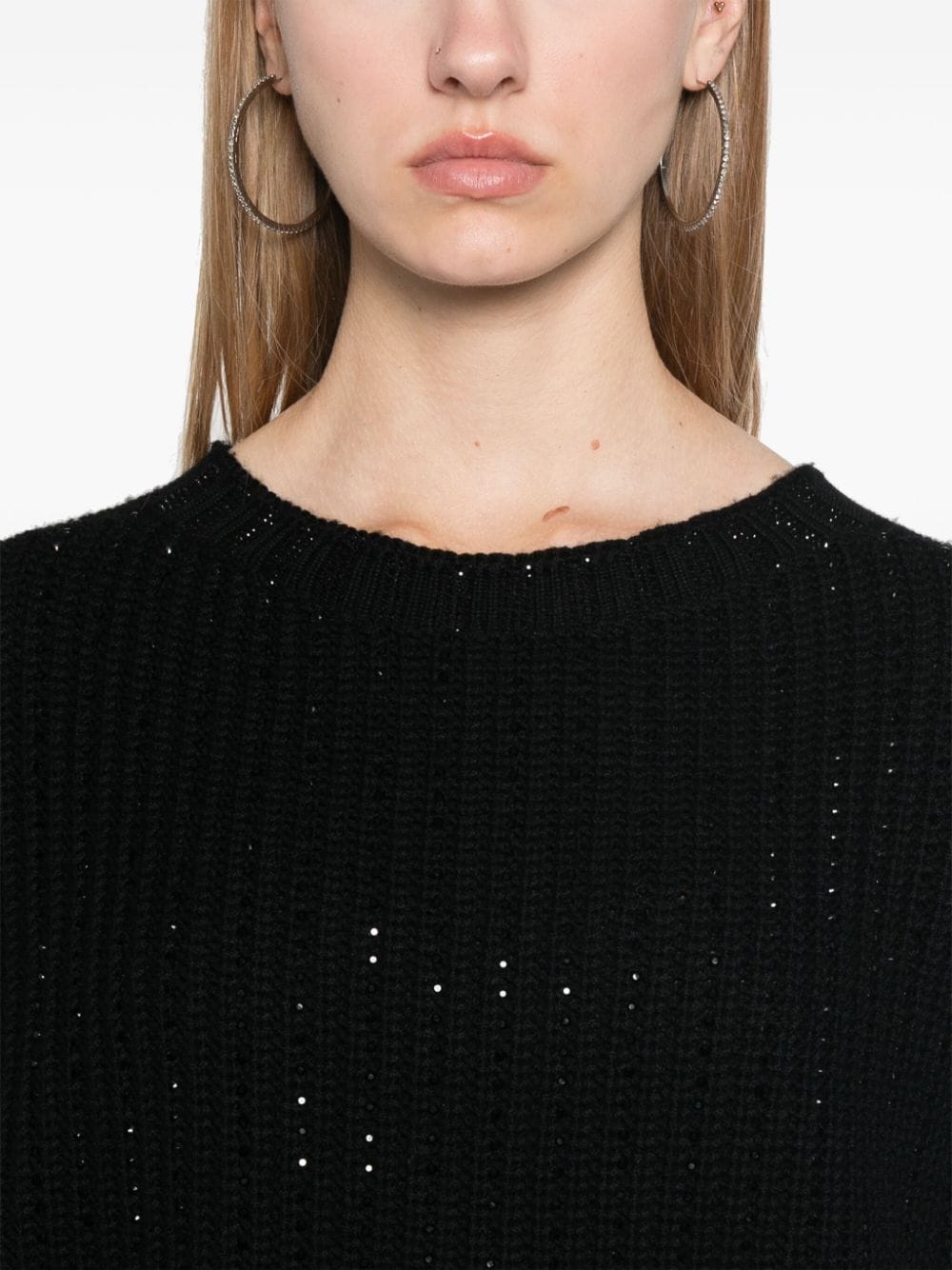 Ermanno ERMANNO- Wool Crewneck Sweater