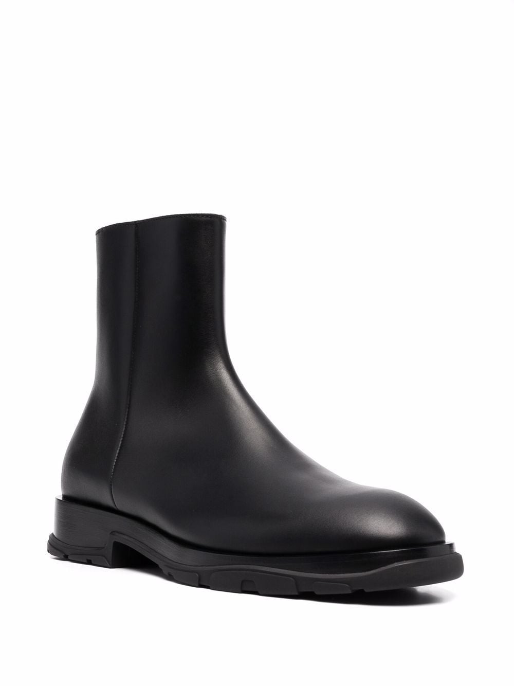 Alexander McQueen ALEXANDER MCQUEEN- Leather Ankle Boot