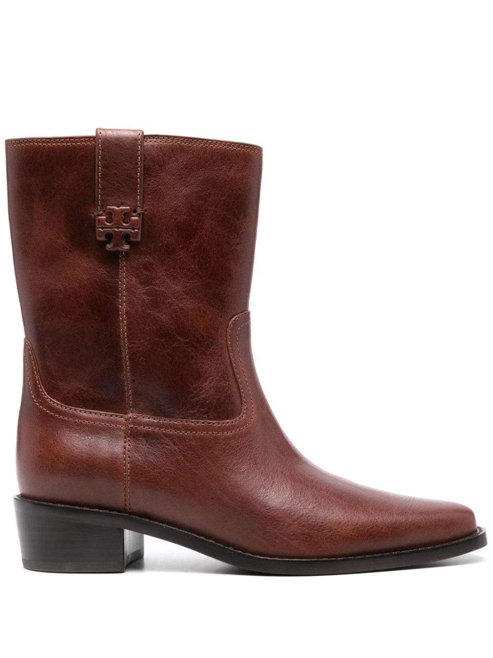 Tory Burch TORY BURCH- Cirty Western Leather Boots