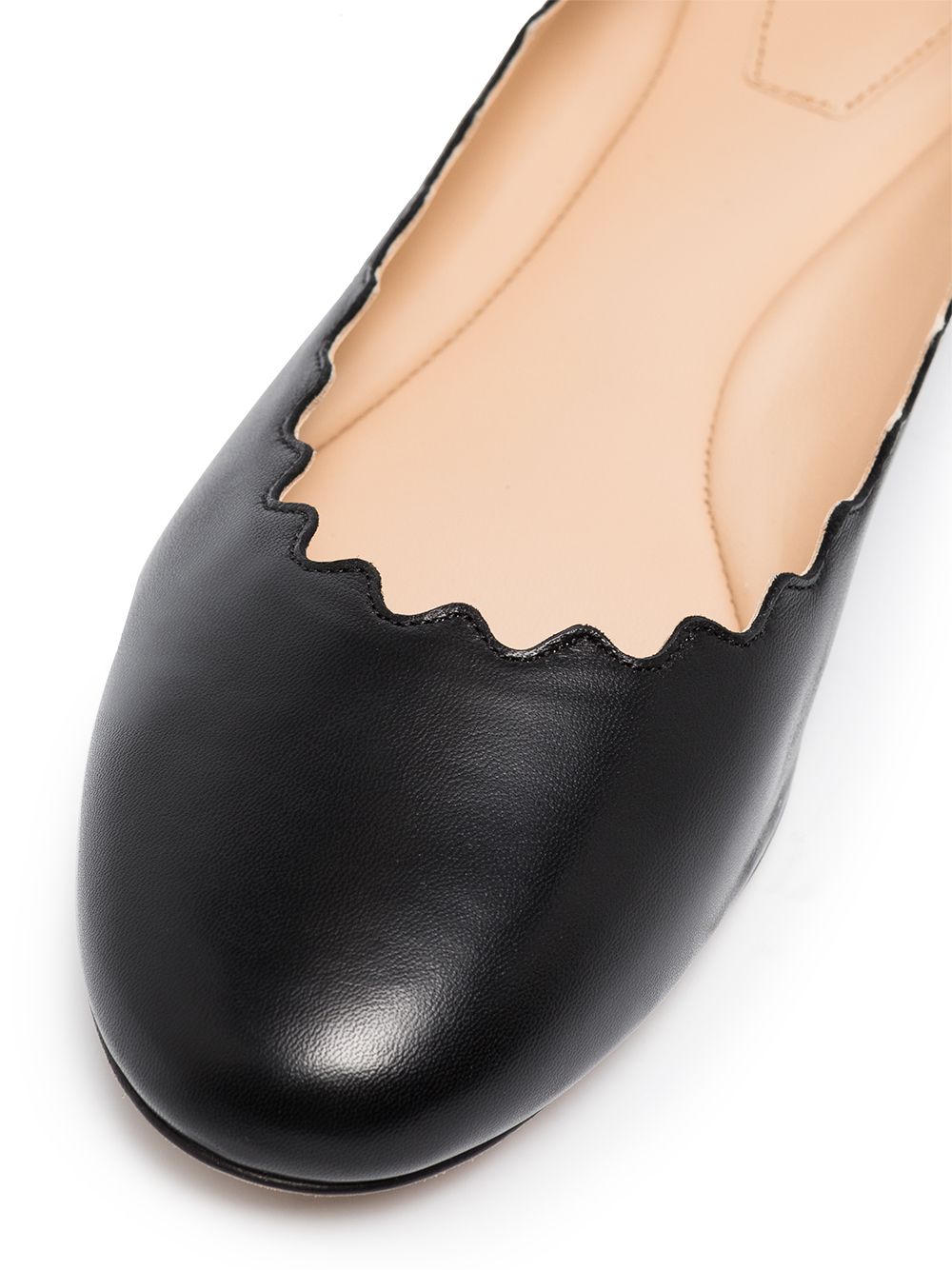 Chloé CHLOÉ- Lauren Leather Ballet Flats