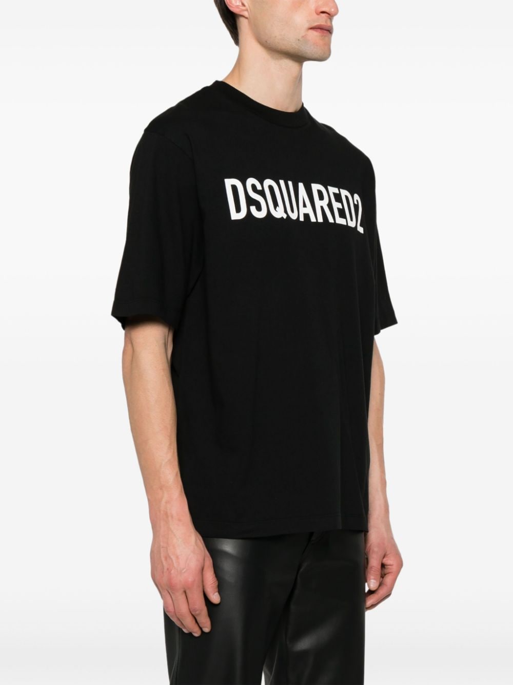 Dsquared2 DSQUARED2- Logo Cotton T-shirt