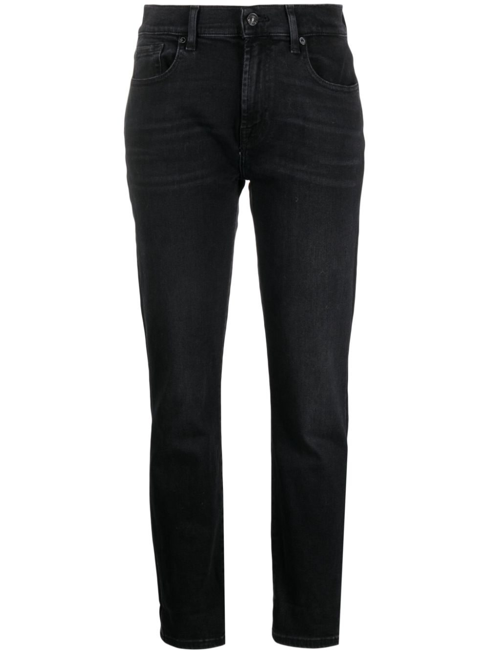 7 For All Mankind 7 FOR ALL MANKIND- Cropped Skinny Denim Jeans