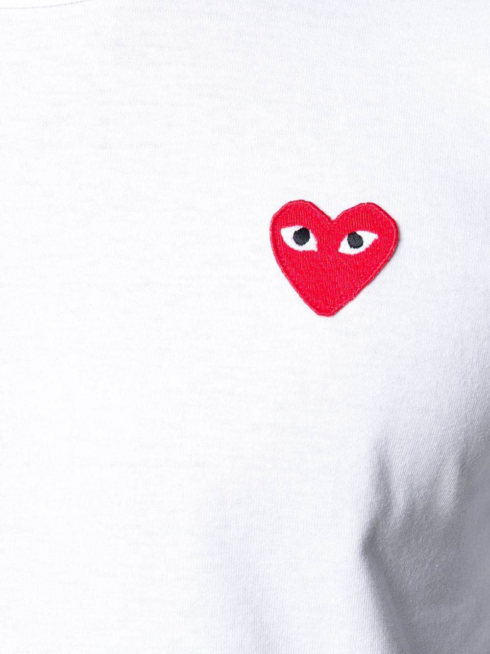 Comme Des Garçons Play COMME DES GARCONS PLAY- Logo Cotton T-shirt