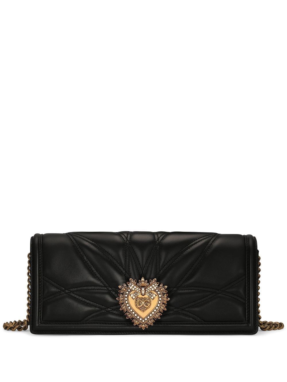 Dolce & Gabbana DOLCE & GABBANA- Devotion Leather Crossbody Bag