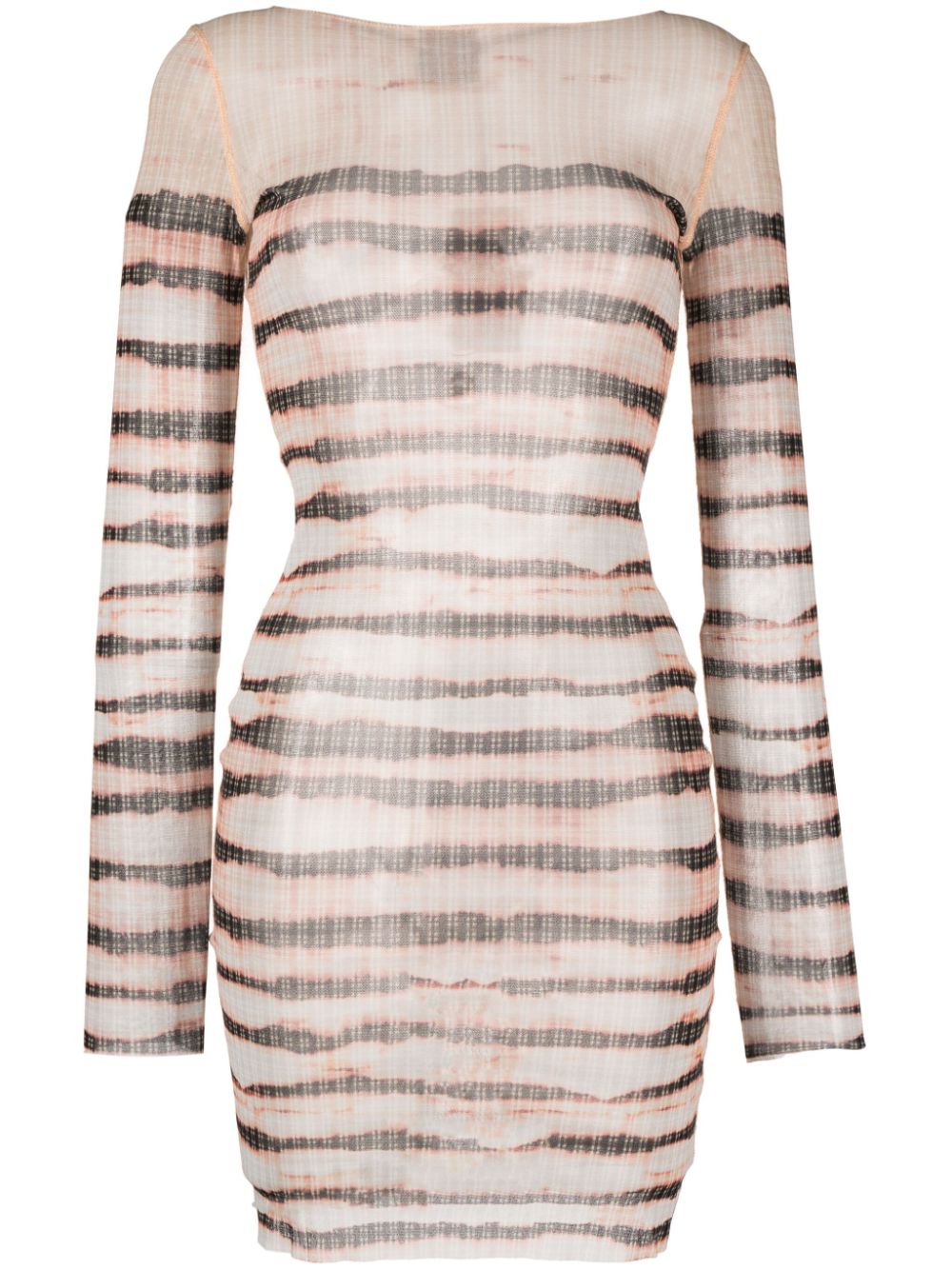 Jean Paul Gaultier X Knwls JEAN PAUL GAULTIER X KNWLS- Striped Short Dress