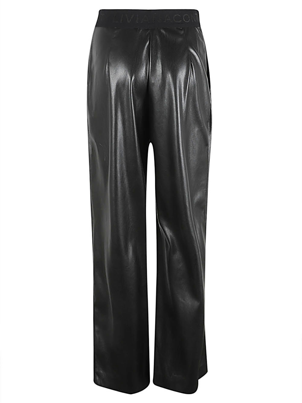 Liviana Conti LIVIANA CONTI- Faux Leather Trousers