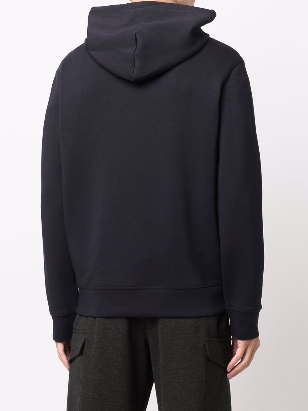 Emporio Armani EMPORIO ARMANI- Logo Cotton Hoodie