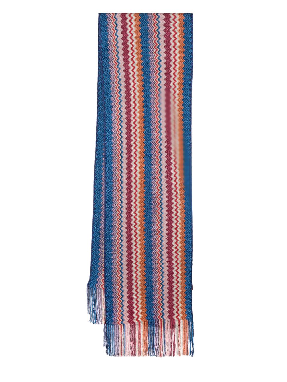 Missoni MISSONI- Zig-zag Motiv Scarf