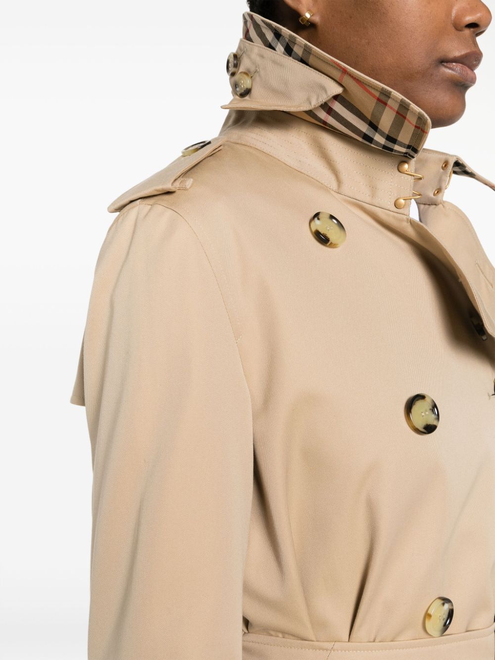 Burberry BURBERRY- Kensington Cotton Trench Coat