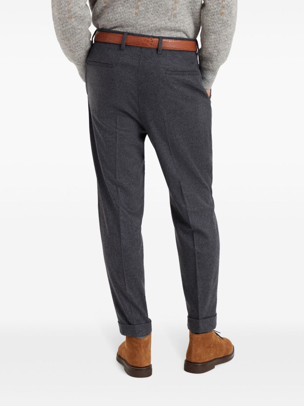 Brunello Cucinelli BRUNELLO CUCINELLI- Flannel Trousers