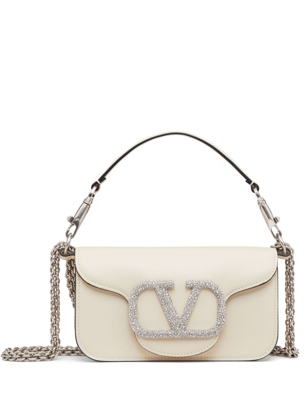 VALENTINO GARAVANI VALENTINO GARAVANI- Locò Small Leather Shoulder Bag