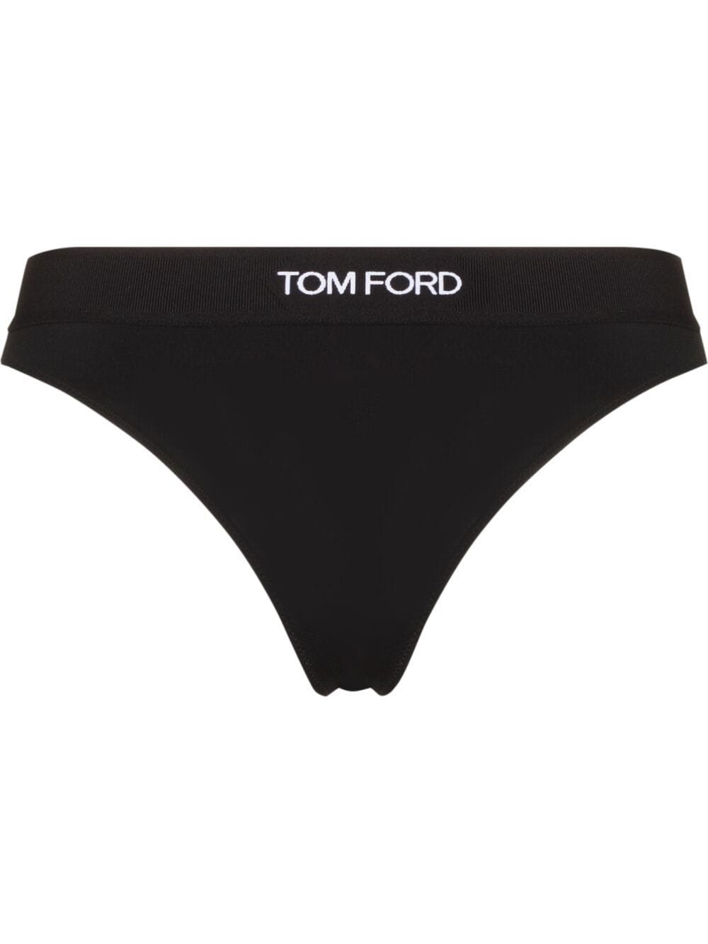 Tom Ford TOM FORD- Logo Thong Briefs