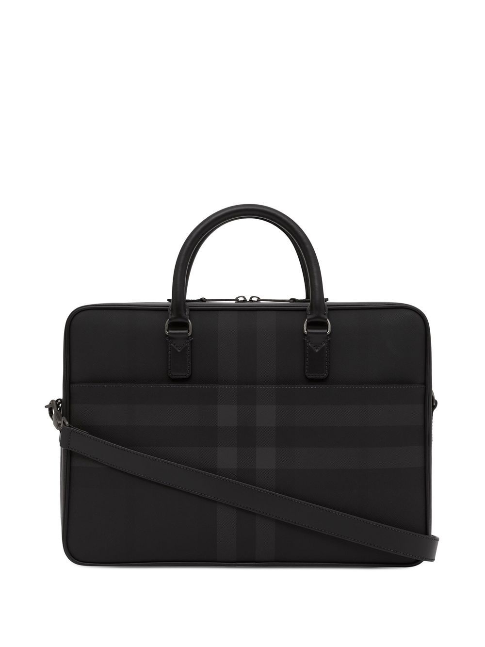 Burberry BURBERRY- Check Motif Messenger Bag