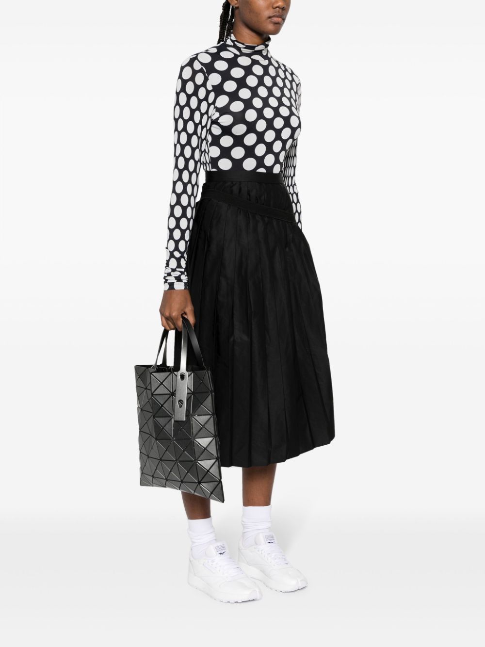  BAOBAO ISSEY MIYAKE- Lucent Geometric-panel Tote Bag