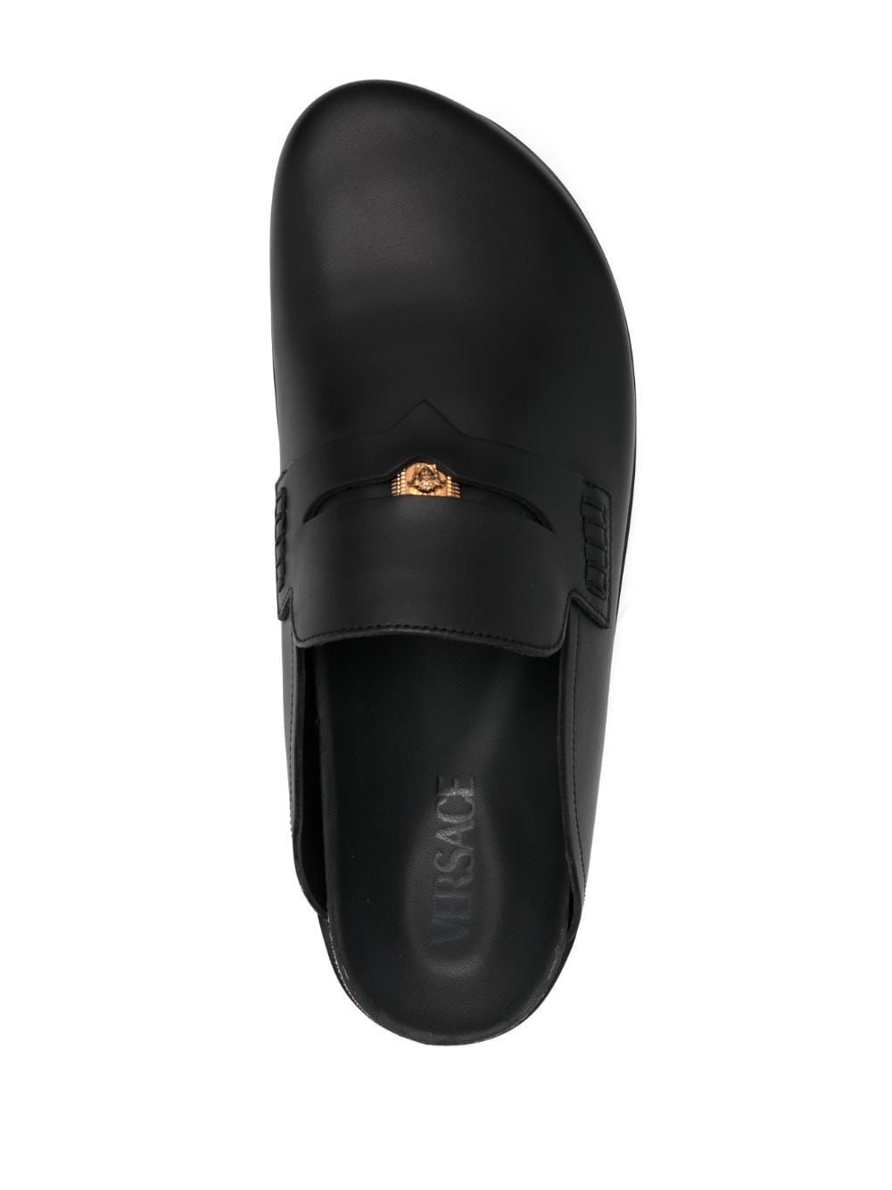 Versace VERSACE- Leather Mules