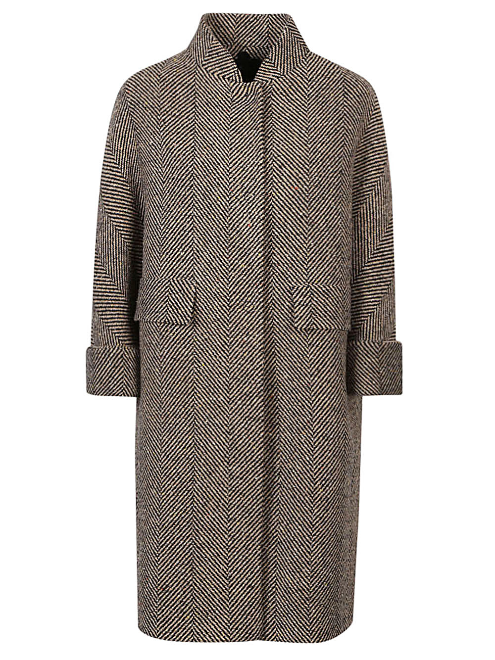 Mouche MOUCHE- Wool Single-breasted Coat